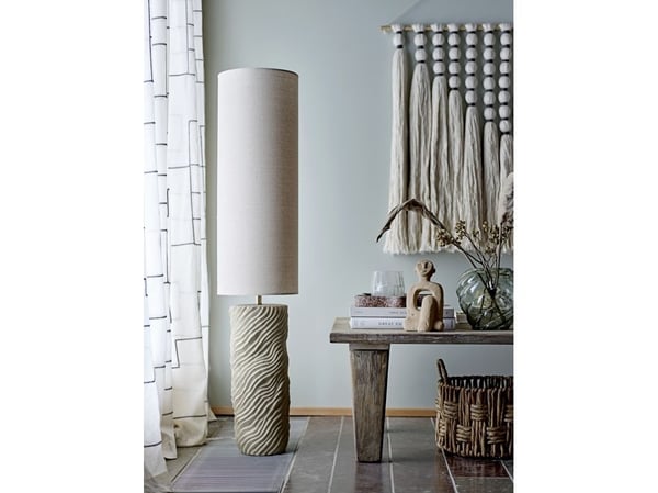 BLOOMINGVILLE Payah gulvlampe, natur, steingods