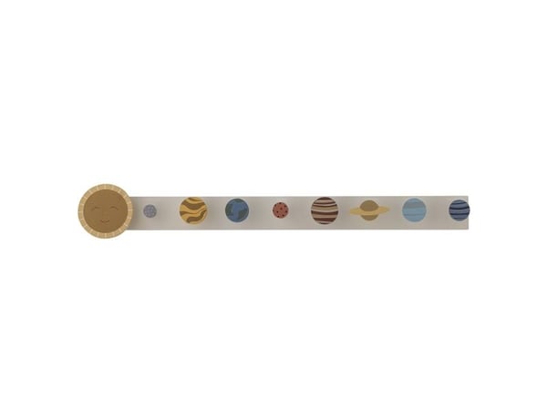 BLOOMINGVILLE MINI Space knaggrekke, multicolor FSC®100%, MDF