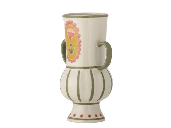BLOOMINGVILLE Odina vase, multicolor, steingods