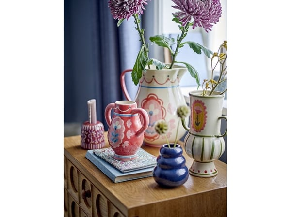 BLOOMINGVILLE Odina vase, multicolor, steingods