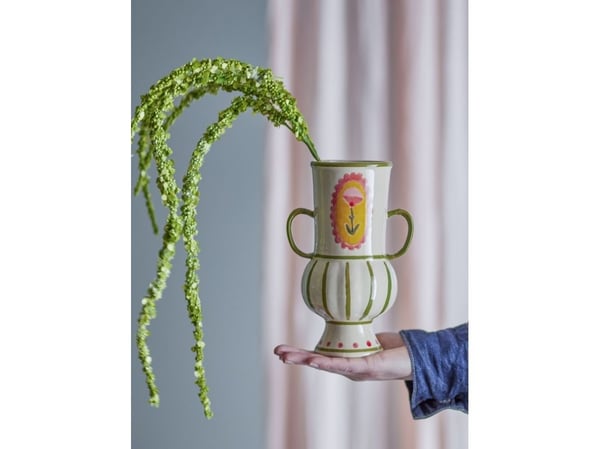 BLOOMINGVILLE Odina vase, multicolor, steingods
