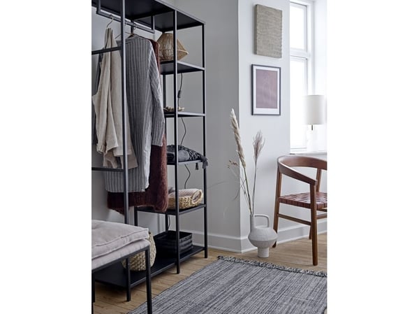 BLOOMINGVILLE Valde klesstativ, svart, metall