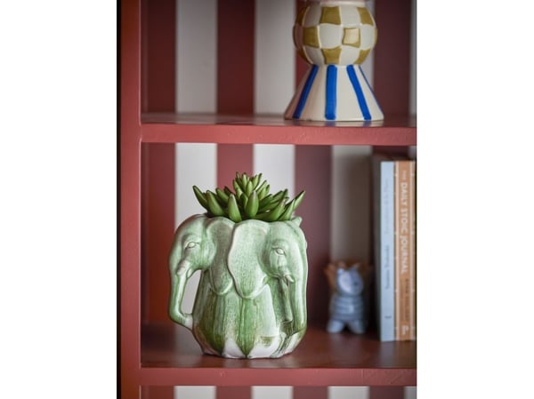 BLOOMINGVILLE Pontus vase, grønn, steingods
