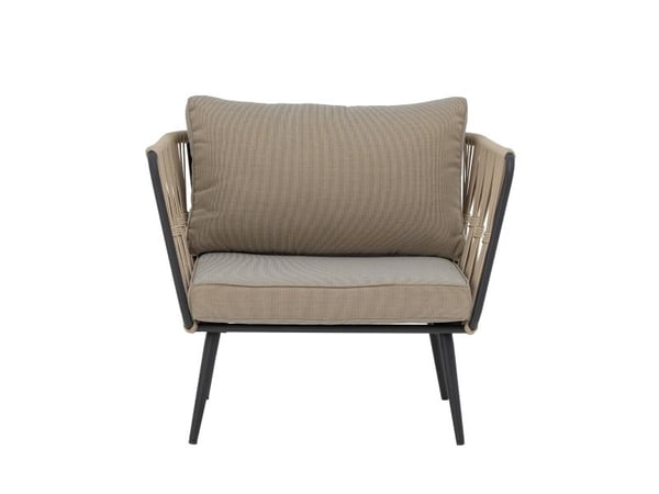 BLOOMINGVILLE Pavone Lounge Chair, brun, metall