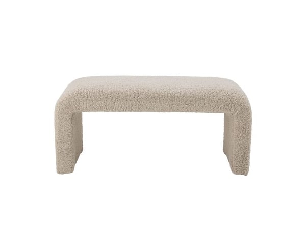 BLOOMINGVILLE Bobbie Bänk, Naturell, Polyester