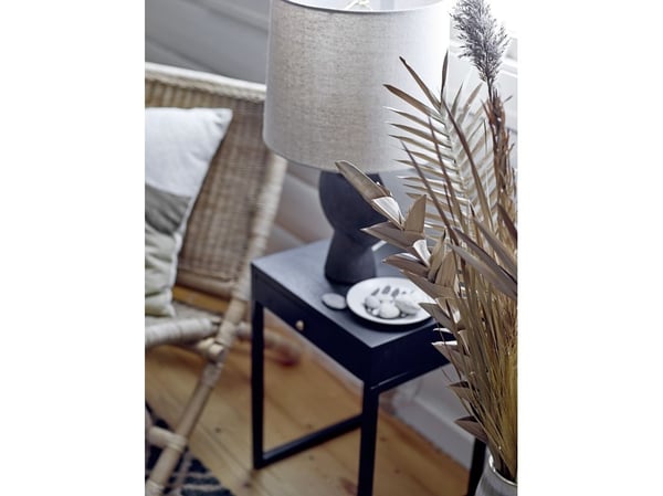 BLOOMINGVILLE Sergio bordlampe, brun, steingods