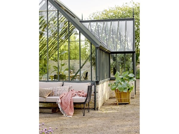BLOOMINGVILLE Mundo sofa, svart, metall
