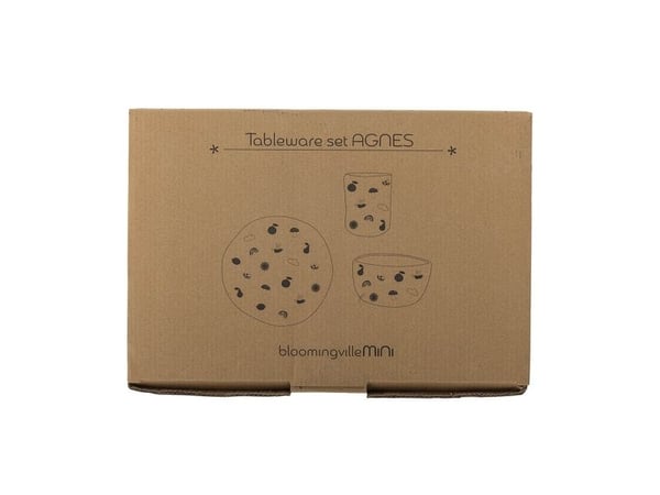 BLOOMINGVILLE MINI Agnes stellesett, multifarget, steingods