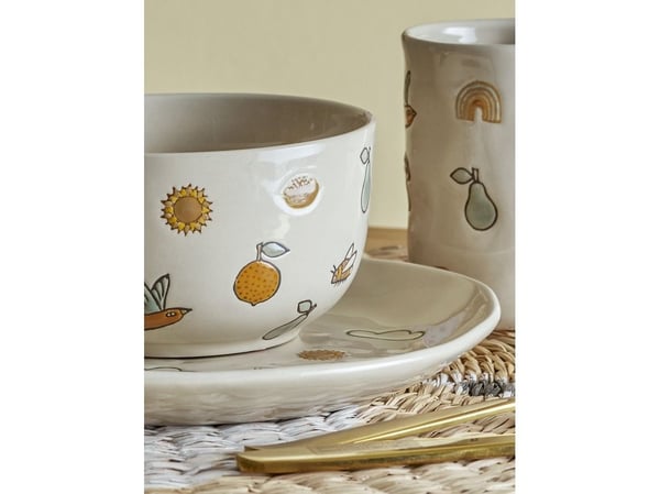 BLOOMINGVILLE MINI Agnes stellesett, multifarget, steingods