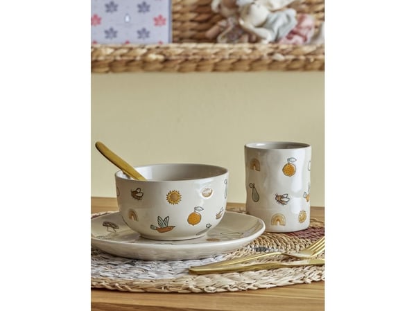 BLOOMINGVILLE MINI Agnes stellesett, multifarget, steingods