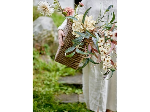 BLOOMINGVILLE Hydrangea Stilk, Natur, Kunstige Blomster