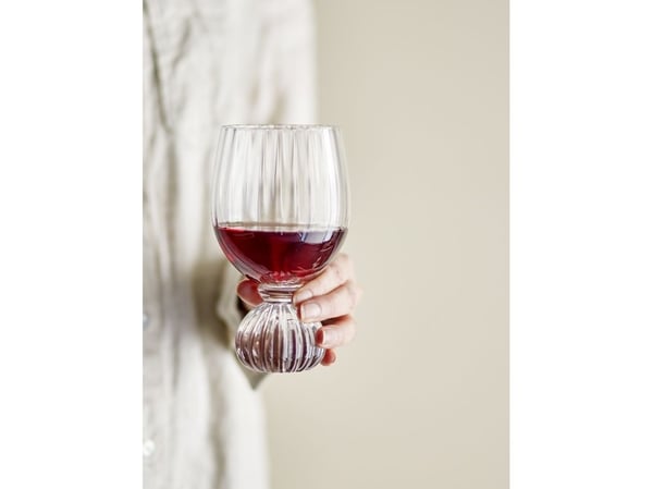 BLOOMINGVILLE Taurine vinglass, Klar, Glass