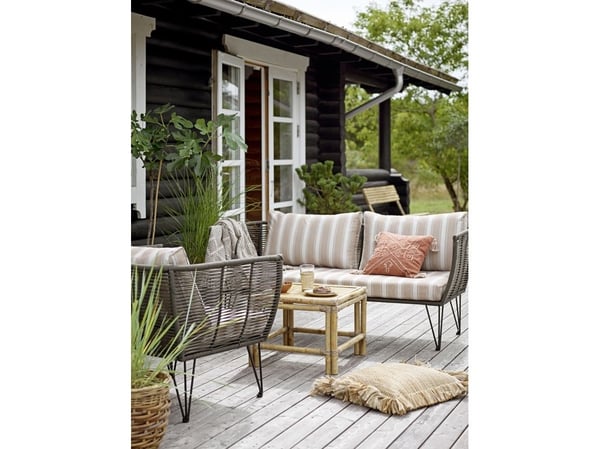 BLOOMINGVILLE Mundo sofa, grønn, metall