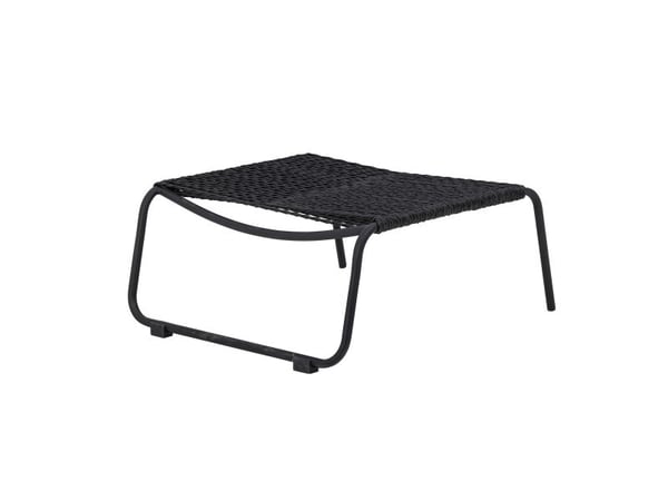 BLOOMINGVILLE Boel solseng med puff, sort, metall