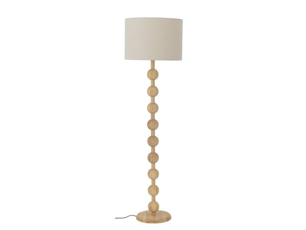 BLOOMINGVILLE Giacoma golvlampa natur gummiträ