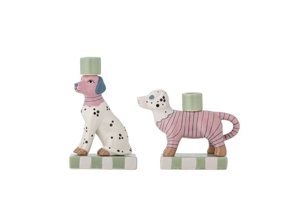 BLOOMINGVILLE lysestake Doglie, rosa, steingods