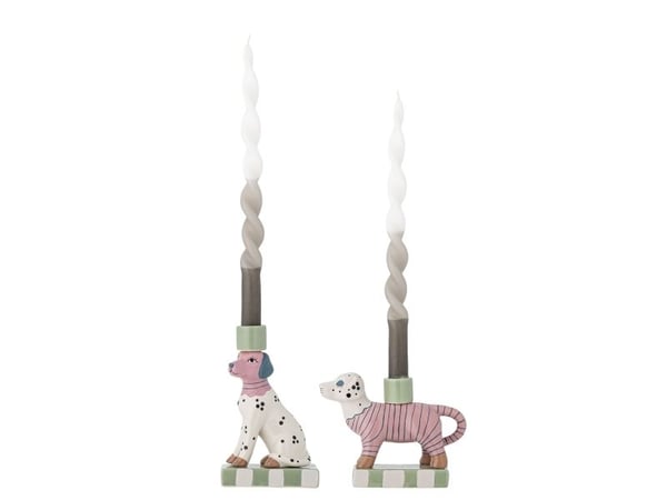 BLOOMINGVILLE lysestake Doglie, rosa, steingods