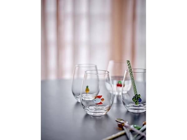 BLOOMINGVILLE Misa Drikkeglass, Klar, Glass