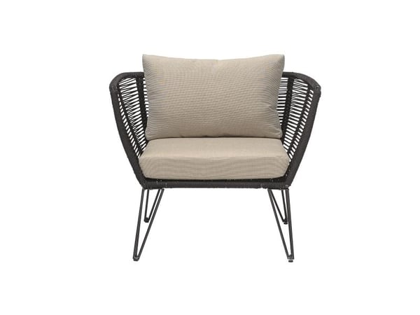 BLOOMINGVILLE Mundo Loungestol, Sort, Metall