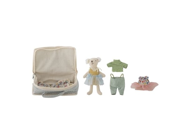 BLOOMINGVILLE MINI Lara dukke, flerfarget, polyester