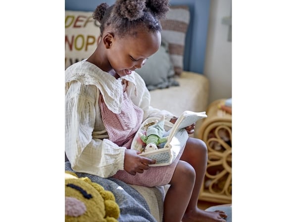 BLOOMINGVILLE MINI Lara dukke, flerfarget, polyester