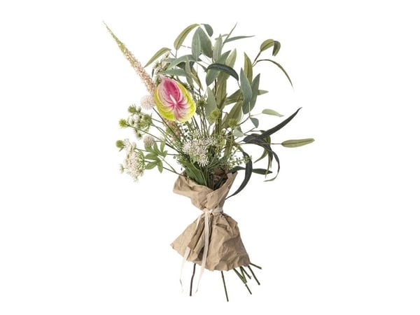 BLOOMINGVILLE Blush bukett, rosa, konstgjorda blommor