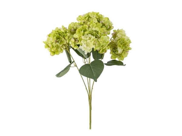 BLOOMINGVILLE Hortensia-stjälk • vit • konstgjorda blommor