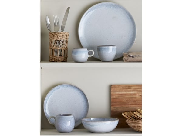 BLOOMINGVILLE Paula skål, blå, steintøy