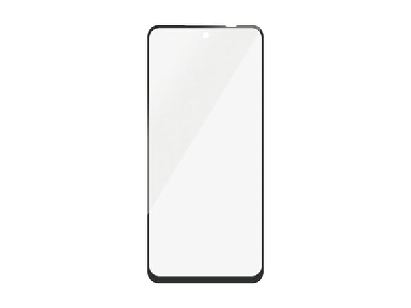 PanzerGlass - Skjermbeskyttelse for mobiltelefon - ultrabred passform - glass - rammefarge svart - for Motorola Moto G35