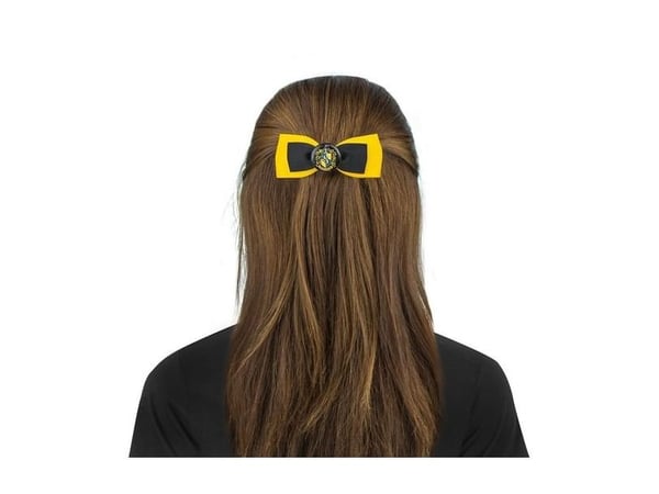 Hufflepuff hårklips og elastik