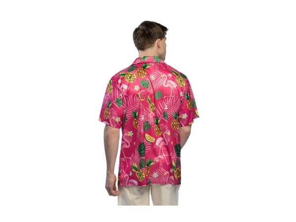 Flamingo sommar-skjorta