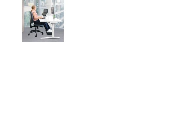 Fellowes Breyta Under Desk Footrest Cushion Black - 100119851, Sort, Polyester, 45 cm, 30 cm, 450 mm, 300 mm