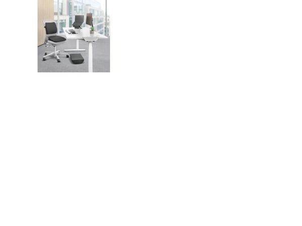 Fellowes Breyta Under Desk Footrest Cushion Black - 100119851, Lajitelma, Polyesteri, 45 cm, 30 cm, 450 mm, 300 mm