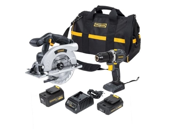 Grunder verktygssats Cd-B0a18+Cs-L1118 18V 2+4Ah
