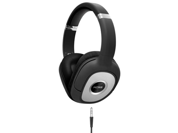 Koss SP540, Koblet med ledninger (ikke trådløs), 10 - 25000 Hz, Musikk, Hodetelefoner, Sort, Sølv