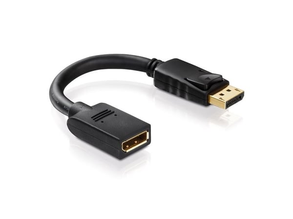 PureLink PI175, 0,1 m, DisplayPort, DisplayPort, Hankjønn, Hunkjønn, Gull