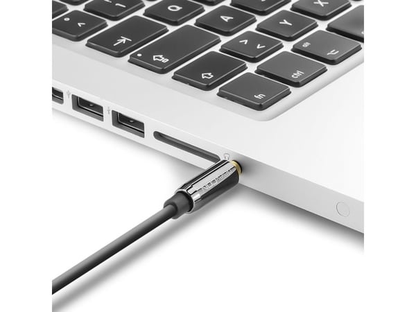 deleyCON MK323, 3.5mm, Hankjønn, 3.5mm, Hankjønn, 15 m, Sort