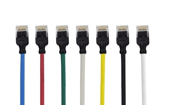Mercodan 371925100, 10 m, Cat6a, U/UTP (UTP), RJ-45, RJ-45, Gult
