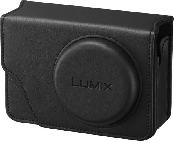 Panasonic DMW-PHS82XE1 Leather Case- black - Fits Lumix TZ101 & TZ81