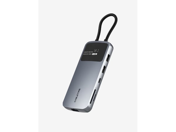 Cabletime CB80G, USB typ-C, MicroSD (TransFlash), SD, 10000 Mbps, 60 Hz, 7860 x 4320, 4320p