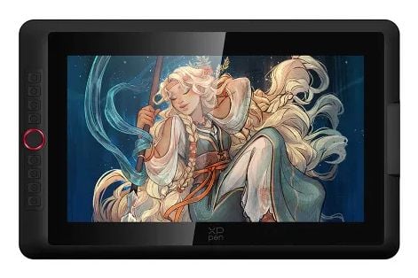 XPPen Artist 15.6 Pro V2, Langallinen, 5080 lpi, 340,99 x 191,81 mm, USB, 1 cm, Kynä, Kosketus