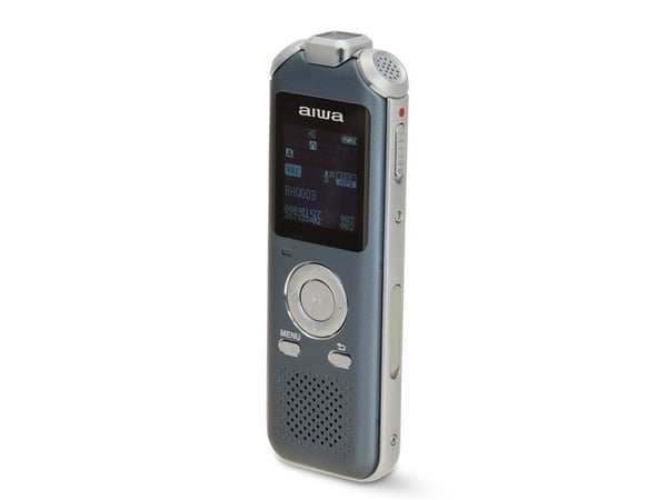 AIWA Digital Voice Recorder 16 GB grå DVR-M700 DVR-M700 (8435256810998)