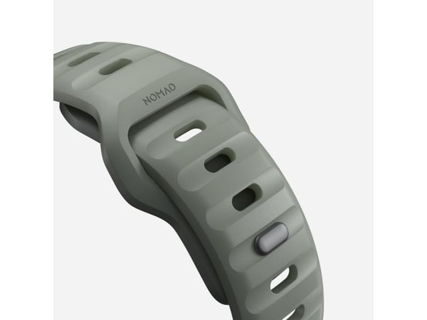 Nomad Sport Band, Band, Smartklokke, Grå, Apple, Ultra / 46mm, Gummi