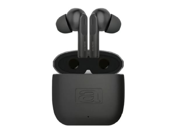 Aiwa EBTW-200, True Wireless Stereo (TWS), 70 - 19000 Hz, Samtaler/musikk, 264 g, Hodesett, Sort