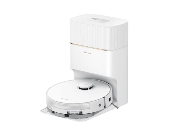 Dreame D20 Pro Plus, Støv pose, Hvit, Rund, Støv pose, 3 hjul, 0,5 l