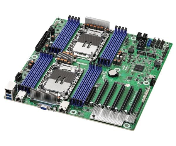 Asrock GNR2D16-2T, Intel, LGA 4710 (Socket E2), Intel Xeon 6300, DDR5-SDRAM, 128 GB, 1.1 V