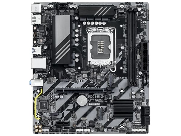 GIGABYTE B860M E, Intel, LGA 1851 (Socket V1), Intel Core Ultra (Series 2), LGA 1851, DDR5-SDRAM, 128 GB