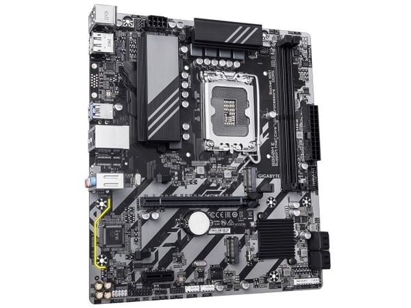 GIGABYTE B860M E, Intel, LGA 1851 (Socket V1), Intel Core Ultra (Series 2), LGA 1851, DDR5-SDRAM, 128 GB