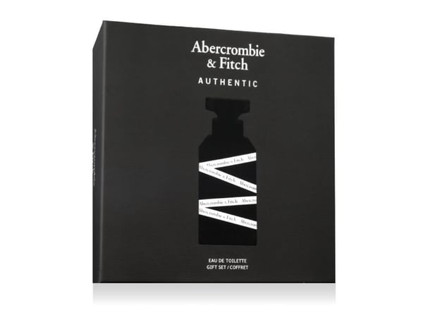 Abercrombie & Fitch Authentic Man EDT 50 ml + body & hår SG 200 ml