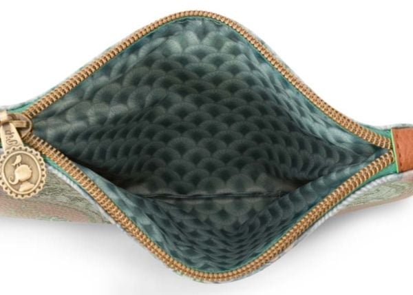 PIP Studio Cosmetic Flat Pouch Small Kyoto Festival/Suki Green 19.5x13x1cm